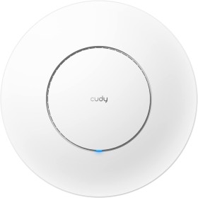 Cudy BE11000 Punto de acceso inalámbrico Wi-Fi 7 de tres bandas, 1 puerto SFP+ de 10 GB, entrada PoE de 2.5 G, control de