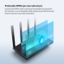 TP-Link Archer C6 - AC1200 Router WIFi, Doble Banda (5GHz/2.4GHz), 5xPuertos Gigabit, 4xAntenas Externas, MU-MIMO, WPA3, Modo