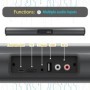 Barra de sonido Blaster, Altavoz Bluetooth, escritorio, TV en casa, ex