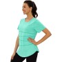 Terecey Camisetas Deporte Manga Corta Mujer Camiseta Tecnica para Mujer Suelta Camiseta Fitness Mujer y Cuello Redondo Camiseta