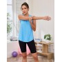 Terecey Camiseta de Tirantes para Mujer Camiseta sin Mangas Fitness para Entrenamiento Correr
