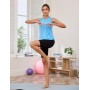 Terecey Camiseta de Tirantes para Mujer Camiseta sin Mangas Fitness para Entrenamiento Correr
