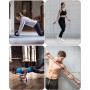 Kureny Equipo de gimnasio,Kit de Rueda Abdominal con Push Up Bars, Cuerda para Saltar, Fortalecedor de Mano, Rodilla Mat,banda