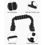 Kureny Equipo de gimnasio,Kit de Rueda Abdominal con Push Up Bars, Cuerda para Saltar, Fortalecedor de Mano, Rodilla Mat,banda