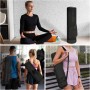 sportsnew Bolsa Esterilla Yoga con Compartimento Húmedo Funda Esterilla Yoga Cremallera Completapara con Bolsillo para Botella