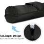 sportsnew Bolsa Esterilla Yoga con Compartimento Húmedo Funda Esterilla Yoga Cremallera Completapara con Bolsillo para Botella