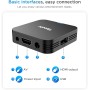 Android 10.0 TV Box, Android Box 2GB RAM 16GB ROM, Allwinner H313 Quad-Core Arm Cortex A53, Soporte WiFi y USB 4k Smart TV Box