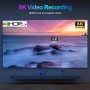 Android TV Box 13.0, Dulmssxy Smart TV Box 4K/6K/8K 2GB RAM 16GB ROM,Android Box WiFi 6 with RK3528 Quad-Core 64bit 3D 2.4G/5G