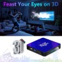 Android TV Box 13.0, Dulmssxy Smart TV Box 4K/6K/8K 2GB RAM 16GB ROM,Android Box WiFi 6 with RK3528 Quad-Core 64bit 3D 2.4G/5G