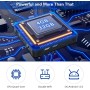 Android 12.0 TV Box, 4GB RAM 32GB ROM Android Box RK3318 Quad-Core 64bit Cortex-A53 Soporte 2.4G/5G WiFi 6 Bluetooth 5.0
