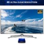 Android 12.0 TV Box, 4GB RAM 32GB ROM Android Box RK3318 Quad-Core 64bit Cortex-A53 Soporte 2.4G/5G WiFi 6 Bluetooth 5.0