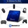 Android 12.0 TV Box, 4GB RAM 32GB ROM Android Box RK3318 Quad-Core 64bit Cortex-A53 Soporte 2.4G/5G WiFi 6 Bluetooth 5.0