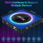 Android TV Box, Android 13.0 Box 2GB RAM 16GB ROM RK3528 Quad-Core 64bit Cortex-A53 Support 2.4/5.0GHz WiFi6 BT5.0 HD 8K 10/100M