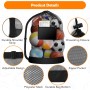 Bolsa Balones Extra Grande Bolsa de Pelota de Malla Saco de Malla con Cordón Accesorios Deportivos para Pelota Futbol Pelotas