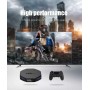 Android TV Box, T95PLUS S905 X4 Android 11.0 Box, 4 GB RAM 64 GB ROM Quad Core Arm Cortex-A55, Compatible con WiFi de 2.4 GHz/5