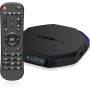 Android TV Box, T95PLUS S905 X4 Android 11.0 Box, 4 GB RAM 64 GB ROM Quad Core Arm Cortex-A55, Compatible con WiFi de 2.4 GHz/5