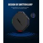 Android TV Box, T95PLUS S905 X4 Android 11.0 Box, 4 GB RAM 64 GB ROM Quad Core Arm Cortex-A55, Compatible con WiFi de 2.4 GHz/5