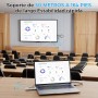 TSUPY Transmisor HDMI Inalámbrico 1080P，Kit Extensor Wireless HDMI 50M，dhmi Inalámbrico con Pantalla LED，Monitor/TV