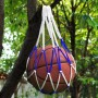 Pumuky Lote de 2 Redes de Pelota, Bolsa de Malla de Globo, Puede Contener 10-15 Bolas, Bolsa de Nailon Reutilizable con cordón