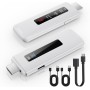 TSUPY Transmisor HDMI Inalámbrico 1080P，Kit Extensor Wireless HDMI 50M，dhmi Inalámbrico con Pantalla LED，Monitor/TV