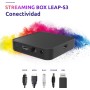 STRONG - Streaming Box Android TV + 4K UHD - Leap-S3 - Chromecast Built-in - Compatible con la Asistencia Vocal Google - Dolby