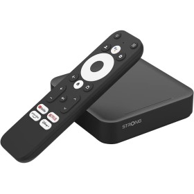 STRONG - Streaming Box Android TV + 4K UHD - Leap-S3 - Chromecast Built-in - Compatible con la Asistencia Vocal Google - Dolby