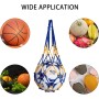 TENGYIF 2 Pcs Bolso de Red para Baloncesto, Fútbol y Voleibol - Bolsa de Malla Portátil para Pelotas Deportivas - Adecuada para