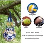 TENGYIF 2 Pcs Bolso de Red para Baloncesto, Fútbol y Voleibol - Bolsa de Malla Portátil para Pelotas Deportivas - Adecuada para