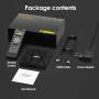 Android TV Box 10.0, Android TV Box 1GB RAM 8GB ROM Allwinner H616 Quad-Core Smart Box, Soporte 6K, H.265 3D, 2.4G WiFi 10 /