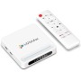 Android 14.0 TV Box 2025, LEFFOT H618 Plus 4K UHD Smart TV Box with HDR10, 2GB RAM + 16GB ROM, 2.4G & 5G Dual-Band WiFi 6, BT