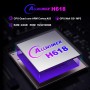 Android 14.0 TV Box 2025, LEFFOT H618 Plus 4K UHD Smart TV Box with HDR10, 2GB RAM + 16GB ROM, 2.4G & 5G Dual-Band WiFi 6, BT