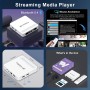 Android 14.0 TV Box 2025, LEFFOT H618 Plus 4K UHD Smart TV Box with HDR10, 2GB RAM + 16GB ROM, 2.4G & 5G Dual-Band WiFi 6, BT