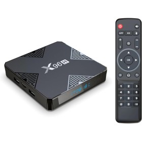 2025 Nuevo X96H 2GB RAM 16GB ROM Android TV Box 13.0 Compatible con 6K 4K 2.4G 5.8G Dual-WiFi 6 Allwinner H618 Chipset HDR10