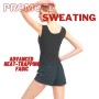 Chaleco Sauna Vest Tank Top Suit Trajes Adelgazantes Compression Adelgazante Sudoración Deporte Fajas Gimnasio Running Fitness