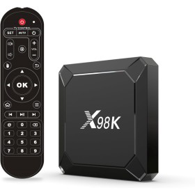 Android TV Box 13.0, ADDCOLOR X98K TV Box 4GB RAM 32 ROM, TV Box with RK3528A Chip Quad Core Arm Cortex A53, Supports OpenGL ES