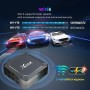 Android TV Box 13.0, ADDCOLOR X98K TV Box 4GB RAM 32 ROM, TV Box with RK3528A Chip Quad Core Arm Cortex A53, Supports OpenGL ES
