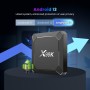 Android TV Box 13.0, ADDCOLOR X98K TV Box 4GB RAM 32 ROM, TV Box with RK3528A Chip Quad Core Arm Cortex A53, Supports OpenGL ES