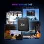 Android TV Box 13.0, ADDCOLOR X98K TV Box 4GB RAM 32 ROM, TV Box with RK3528A Chip Quad Core Arm Cortex A53, Supports OpenGL ES