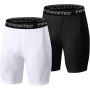 Towintec Mallas Cortas Running Hombre Pantalones Cortos de compresión Polainas Cortos de Transpirable Secado Rápido Mallas de