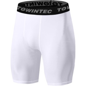 Towintec Mallas Cortas Running Hombre Pantalones Cortos de compresión Polainas Cortos de Transpirable Secado Rápido Mallas de