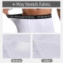 Towintec Mallas Cortas Running Hombre Pantalones Cortos de compresión Polainas Cortos de Transpirable Secado Rápido Mallas de