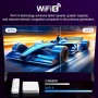 Android 14.0 TV Box 2025, LEFFOT H313 4K UHD Smart TV Box with HDR10, 2GB RAM + 8GB ROM, 2.4G & 5G Dual-Band WiFi 6, BT 5.0,