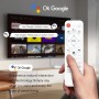 Android 14.0 TV Box 2025, LEFFOT H313 4K UHD Smart TV Box with HDR10, 2GB RAM + 8GB ROM, 2.4G & 5G Dual-Band WiFi 6, BT 5.0,
