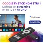 STRONG - Streaming Box Android TV 4K UHD - SRT41 - Google TV HDMI Key - Chromecast Built-in - Compatible con la Asistencia Vocal