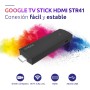 STRONG - Streaming Box Android TV 4K UHD - SRT41 - Google TV HDMI Key - Chromecast Built-in - Compatible con la Asistencia Vocal