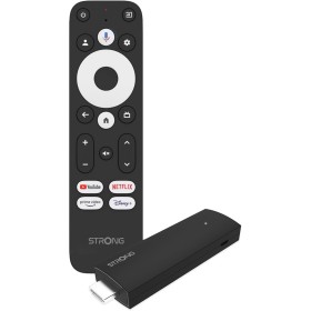STRONG - Streaming Box Android TV 4K UHD - SRT41 - Google TV HDMI Key - Chromecast Built-in - Compatible con la Asistencia Vocal