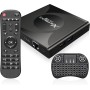 Android TV Box, Android 13.0 TV Box 4GB RAM 32GB ROM RK3528 Quad-Core Soporte 8K 3D 2.4/5.0GHz WiFi 10/100M Ethernet BT5.0 HDMI