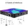 Android 11.0 TV Box, Android Box 4GB RAM 32GB ROM S905X2 Quad-Core Cortex-A53 Support 2.4G/5G WiFi/100M/H.265 Decoding/4K Full