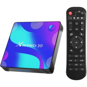Android 11.0 TV Box, Android Box 4GB RAM 32GB ROM S905X2 Quad-Core Cortex-A53 Support 2.4G/5G WiFi/100M/H.265 Decoding/4K Full
