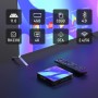 Android 11.0 TV Box, Android Box 4GB RAM 32GB ROM S905X2 Quad-Core Cortex-A53 Support 2.4G/5G WiFi/100M/H.265 Decoding/4K Full